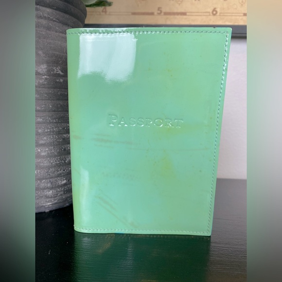 Tiffany & Co. Accessories - Tiffany & Co. Tiffany Blue Passport Cover Used